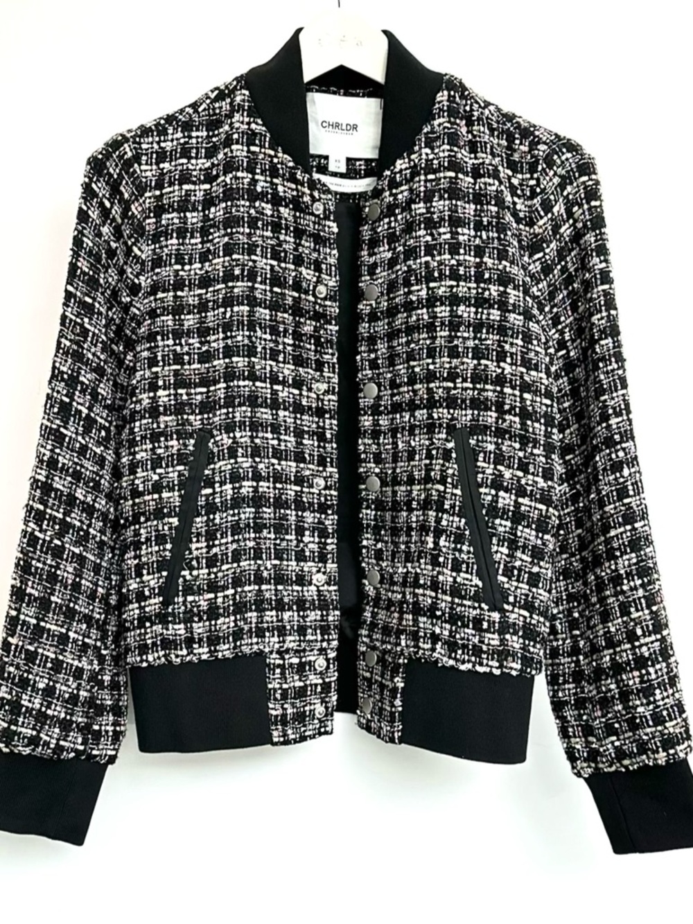 ⭐️💲🔻 CHRLDR varsity bomber jacket - Picture 3 of 8